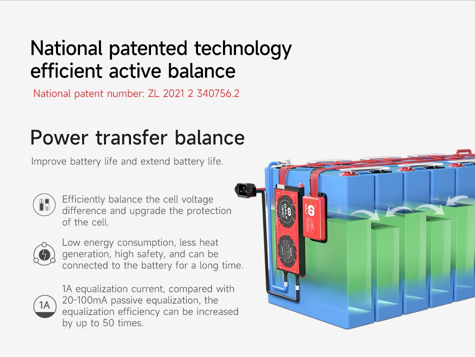 Active balancer lifepo4 16s