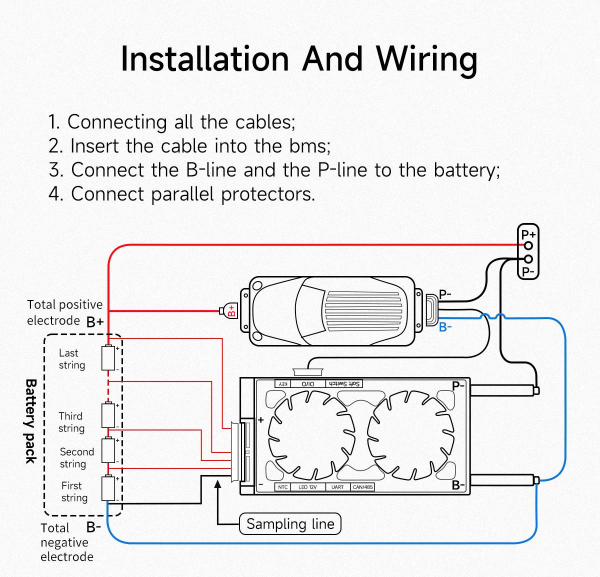 บีเอ็มเอส 12v 100a