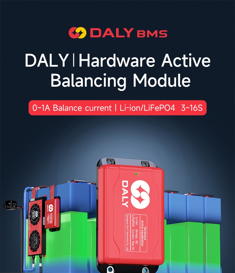 daly bms balancer gweithredol