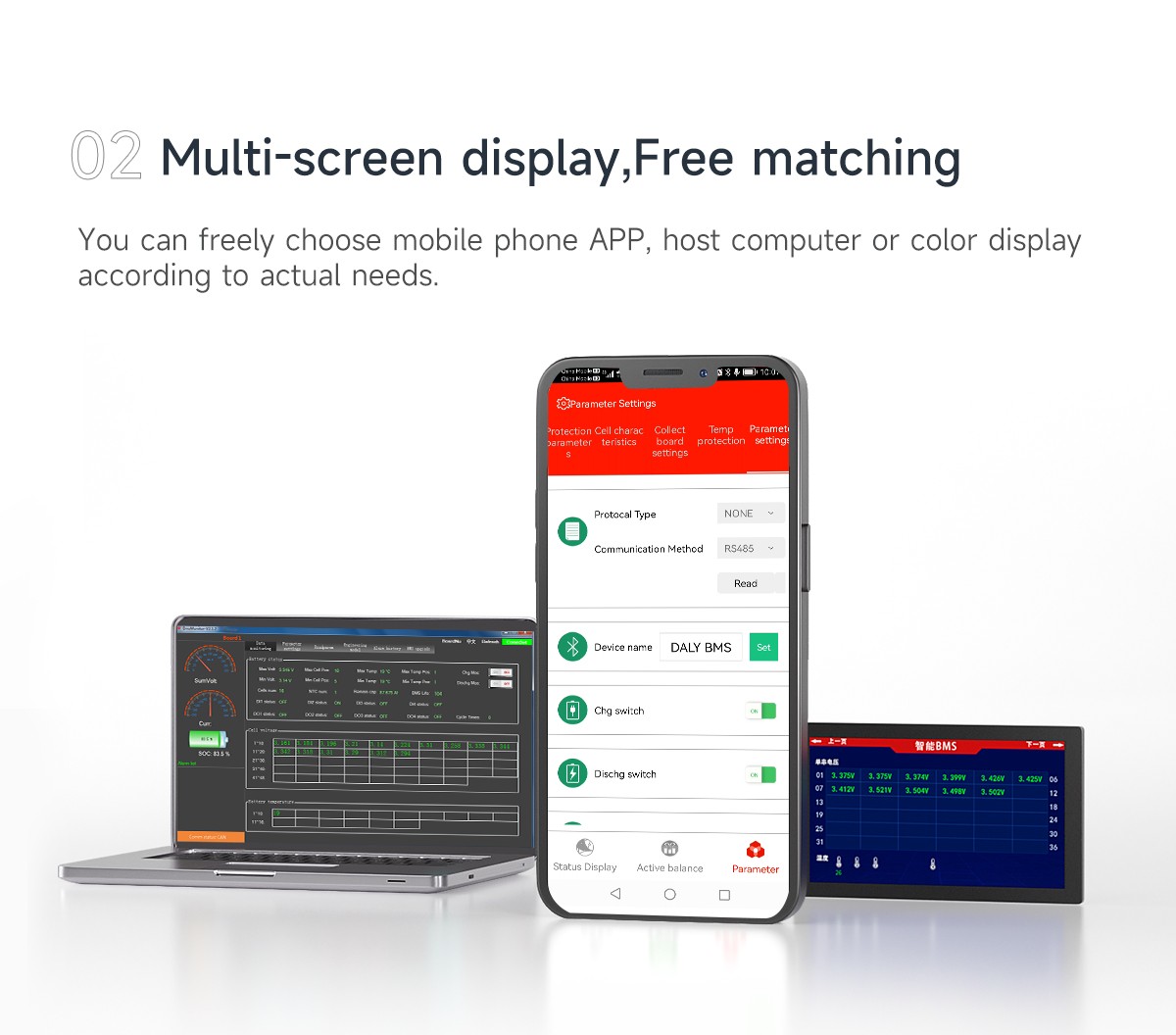 daly smart bms -sovellus