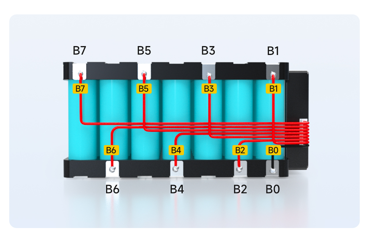 DALY Smart Lifepo4 BMS 7S 24V wiring tutorial - Daly Electronics Co., Ltd.