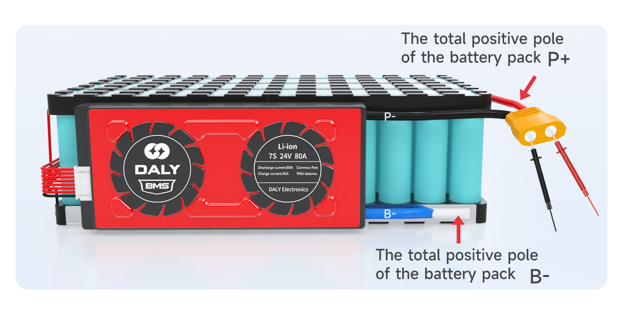 DALY Smart Lifepo4 BMS 7S 24V wiring tutorial - Daly Electronics Co., Ltd.