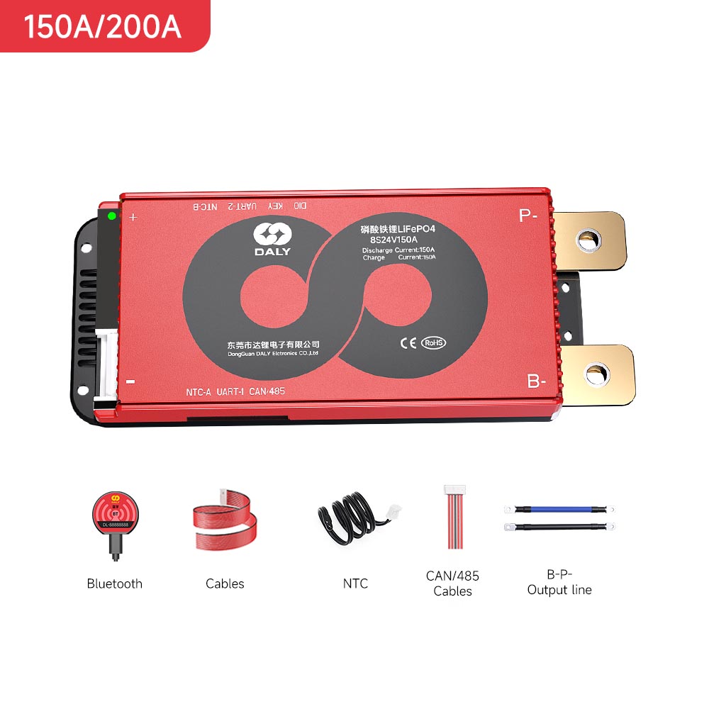 BMS 12V 200A DALY M Series Smart BMS 3S to 24S 150A Featured Image