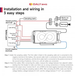 BMS 12V 200A DALY M Series Smart BMS 3S to 24S 150A