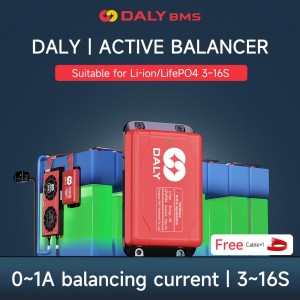 Bms With Active Cell Balancing DALY 3S to 16S 1A Hardware Active Balancer